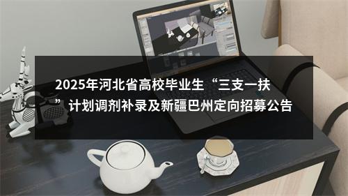 2025年河北省高校毕业生“三支一扶”计划调剂补录及新疆巴州定向招募公告 图片