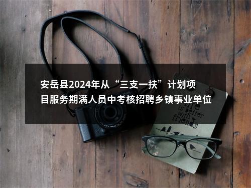 安岳县2024年从“三支一扶”计划项目服务期满人员中考核招聘乡镇事业单位人员的公告 图片