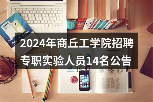 2024年商丘工学院招聘专职实验人员14名公告 图片