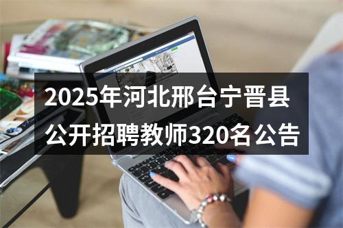 2025年河北邢台宁晋县公开招聘教师320名公告 图片