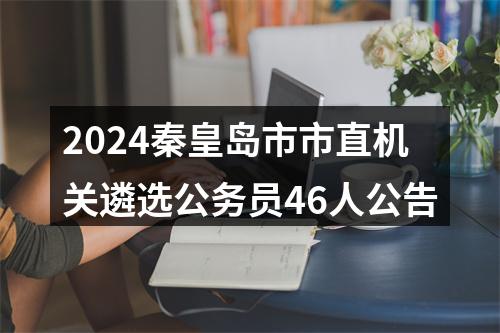 2024秦皇岛市市直机关遴选公务员46人公告 图片