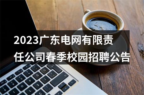 2023广东电网有限责任公司春季校园招聘公告 图片