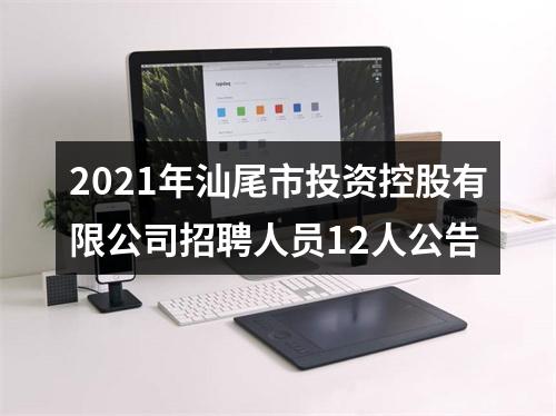 2021年汕尾市投资控股有限公司招聘人员12人公告 图片