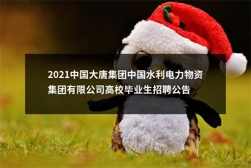 2021中国大唐集团中国水利电力物资集团有限公司高校毕业生招聘公告 图片