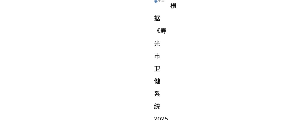 2025山东潍坊寿光市卫健系统事业单位招聘工作人员拟聘用公示 图片
