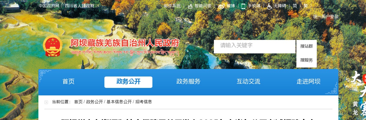 阿坝州人力资源和社会保障局关于发布2025年上半年公开考试招聘中小学教师体检结果的公告 图片