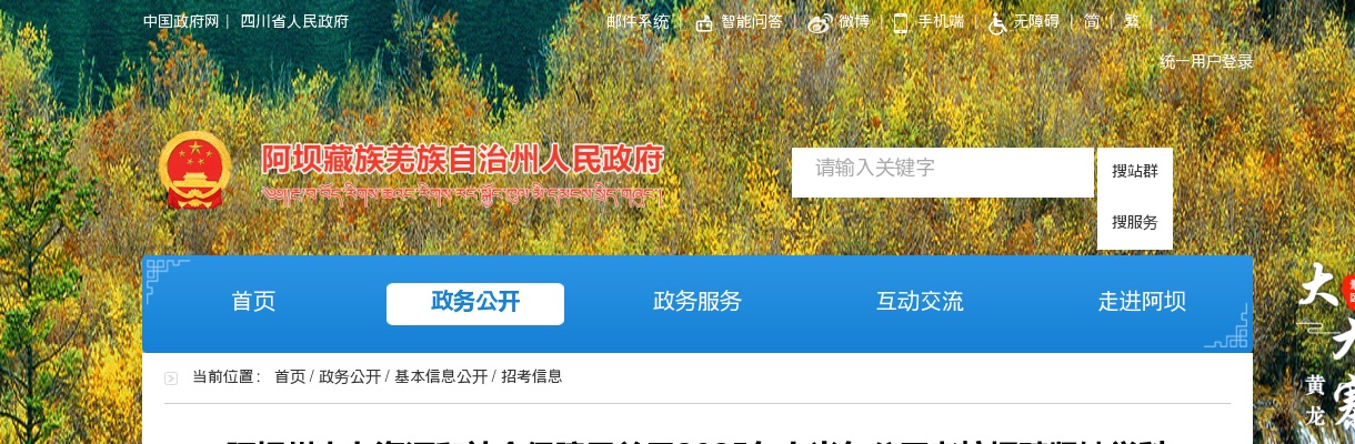 阿坝州人力资源和社会保障局关于2025年上半年公开考核招聘紧缺学科教师拟聘用59名同志的公示 图片