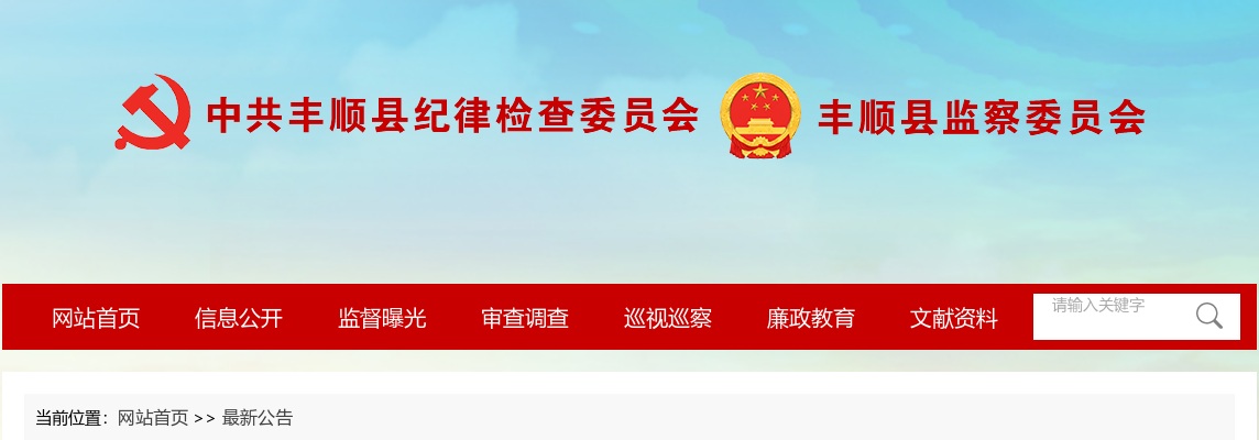 2025广东梅州市丰顺县纪委监委（县委巡察机构）选调公务员3人公告 图片