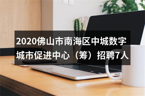 2020佛山市南海区中城数字城市促进中心（筹）招聘7人 图片