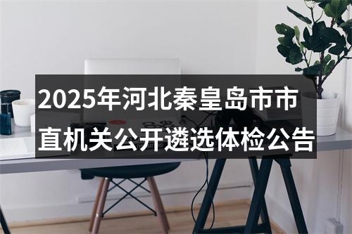 2025年河北秦皇岛市市直机关公开遴选体检公告 图片