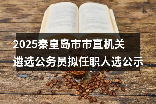 2025秦皇岛市市直机关遴选公务员拟任职人选公示 图片