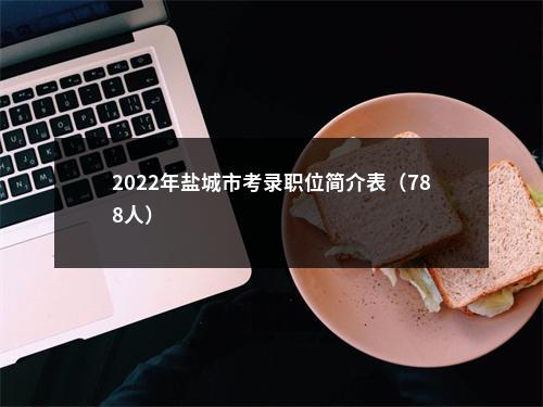 2022年盐城市考录职位简介表（788人）                进入阅读模式 图片