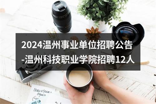 2024温州事业单位招聘公告-温州科技职业学院招聘12人 图片