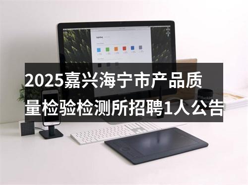 2025嘉兴海宁市产品质量检验检测所招聘1人公告 图片