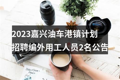 2023嘉兴油车港镇计划招聘编外用工人员2名公告 图片