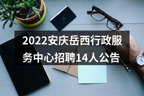 2022安庆岳西行政服务中心招聘14人公告 图片