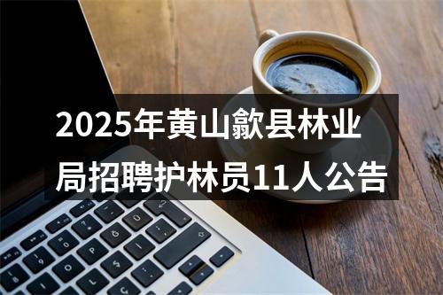 2025年黄山歙县林业局招聘护林员11人公告 图片