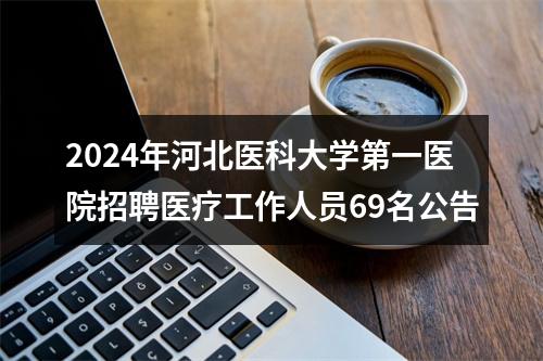 2024年河北医科大学第一医院招聘医疗工作人员69名公告 图片