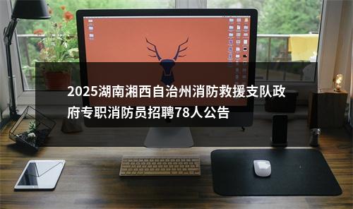 2025湖南湘西自治州消防救援支队政府专职消防员招聘78人公告 图片