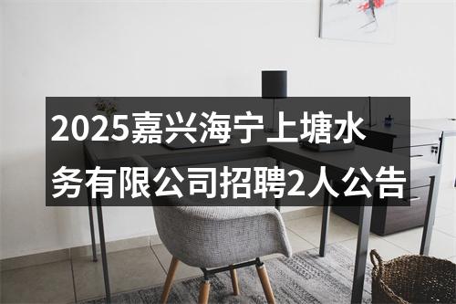 2025嘉兴海宁上塘水务有限公司招聘2人公告 图片