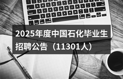 2025年度中国石化毕业生招聘公告（11301人） 图片