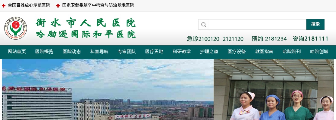 2024年河北衡水市人民医院（哈励逊国际和平医院）公开选聘工作人员123人公告 图片