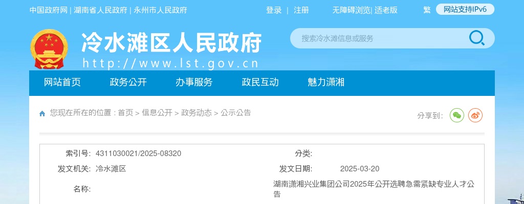 2025年湖南潇湘兴业集团公司选聘25名急需紧缺专业人才公告 图片